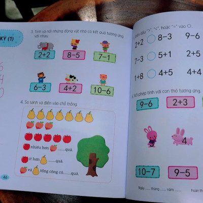 TOÁN TIỀN TIỂU HỌC - Cộng trừ trong phạm vi 10, phạm vi 20