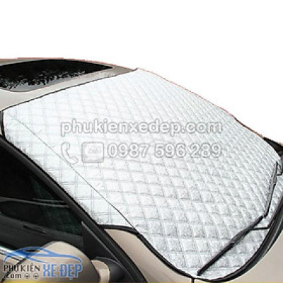 Tấm Che Nắng Kính Lái Ô Tô, Che Nắng Kính Trước Xe Hơi, Có Thể Gấp Lại, Dày 3 Lớp Có Bông chống nóng