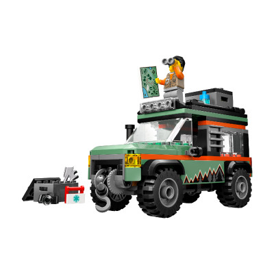 LEGO CITY 60447 Đồ Chơi Xe Leo Núi Địa Hình 4X4 (221 chi tiết)