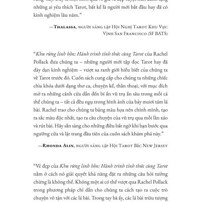 Sách - Khu Rừng Linh Hồn - Hành Trình Tỉnh Thức Cùng Tarot