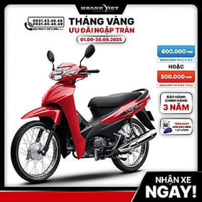 Xe Máy Honda Wave Alpha 2024 Phiên Bản Tiêu Chuẩn 