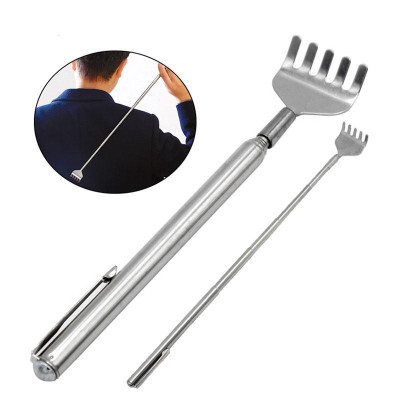 Cây Gãi Lưng INOX Kéo Dài Rút Gọn 53cm - Tay Gãi Siêu Đỉnh - Cây gãi ngứa loại tốt hàng có sẵn giao nhanh