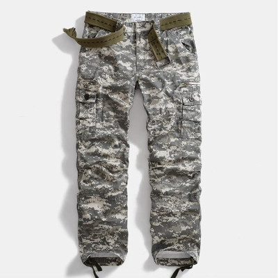 Quần dài kaki túi hộp phong cách Retro_dã ngoại