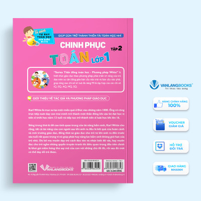 Tủ Sách Tư Duy Toán Học Hàn Quốc - Chinh Phục Toán Lớp 1 Tập 2 - Vanlangbooks