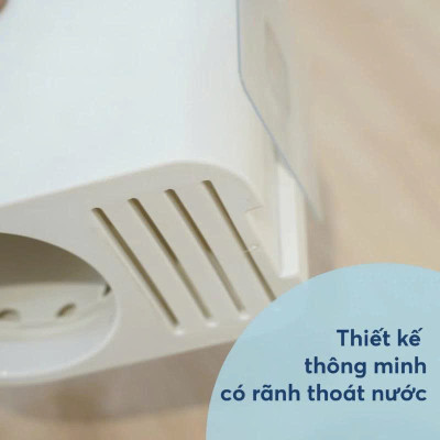 Kệ Treo Bàn Chải Inochi Nachi 4 Cốc Chính Hãng – Dán Tường Không Khoan, Phong Cách Tối Giản Nhật, Tặng Khăn PaKaSa