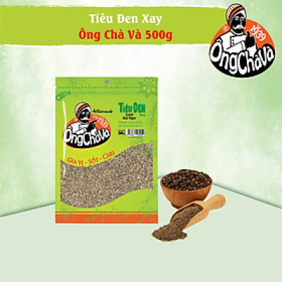 Tiêu đen xay Ông Chà Và 500gr (Black Pepper)