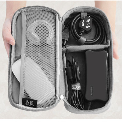 Túi đựng dây sạc củ sạc chuột máy tính, tai nghe và phụ kiện công nghệ Baona - DRU Hàng chính hãng