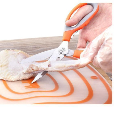 Kéo Cắt Đa Năng K-024 Màu Cam 5 Trong 1 Tiện Lợi