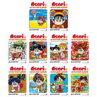 Sách - Combo Manga - Asari - Cô Bé Tinh Nghịch: Tập 71 - 80 (Bộ 10 Cuốn)