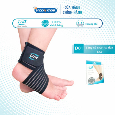 Băng cổ chân có dán United Medicare (D01)
