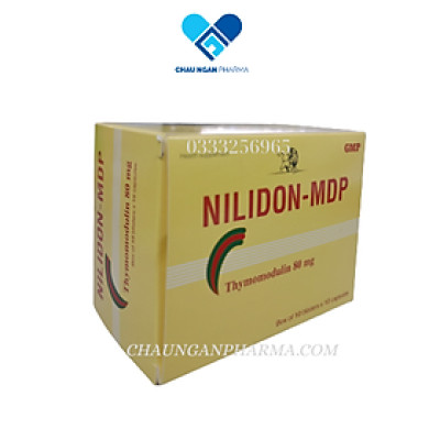 NILIDON-MDP Usa Tăng sức đề kháng- Hỗ trợ phòng ngừa, nâng cao hệ thống miễn dịch Hộp 100 viên
