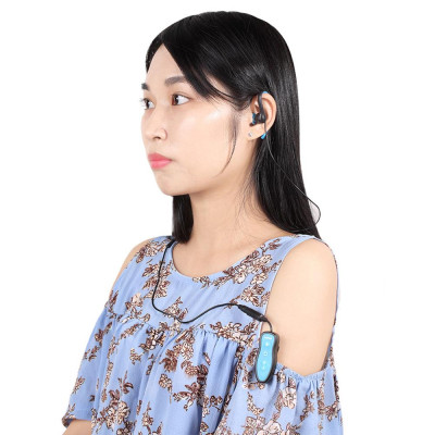 Máy nghe nhạc MP3 8GB không thấm nước với thiết kế kẹp tai nghe để bơi lội Chạy lặn