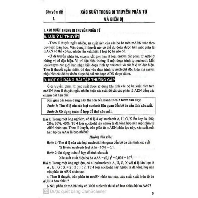 Sách - Phương Pháp Giải Toán Xác Suất Sinh Học - Phan Khắc Nghệ - Hồng Ân