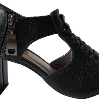 Giày Sandal Cao Gót BIGGBEN Da Bò Thật SDCG37