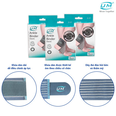 Băng cổ chân có dán United Medicare (D01)