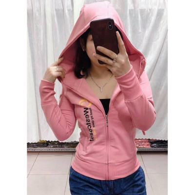 Áo khoát da cá phối chữ dọc cực chuẩn cực chuẩn-A2034