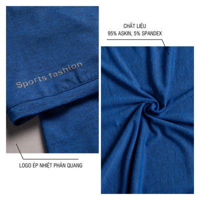 Áo Phông Nam Thun Lạnh Cao Cấp FASVIN TS20237.HN Dáng Thể Thao Vải Mềm Mát Co Giãn Tốt