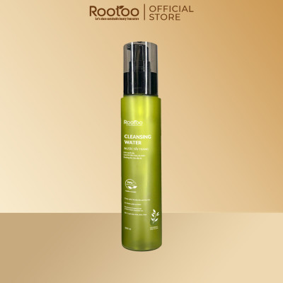 Nước Tẩy Trang Rootoo Thuần Tự Nhiên Sạch Sâu Không Cồn Dưỡng Ẩm Cho Da Khô, Da Dầu Mụn Nhạy Cảm 100ml