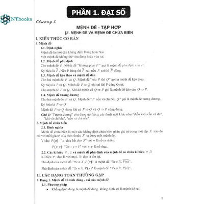 Sách Trắc Nghiệm Chuyên Đề Toán Lớp 10 (Biên Soạn Theo Chương Trình GDPT Mới)