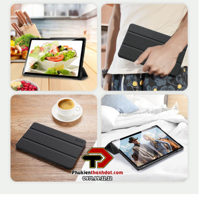 Bao da cho Samsung Galaxy Tab A8 10.5 inch 2021 X200 X205 chính hãng Dux Ducis Domo hít nam châm chắc chắn - Hàng chính hãng