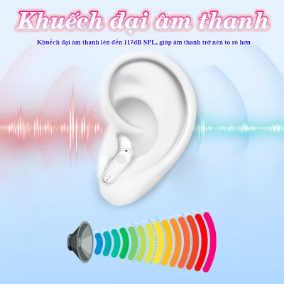 Máy trợ thính trong tai Funmic EN-IA102B - Công nghệ hiện đại thông minh