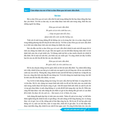 Sách 100 Bài Làm Văn Hay Lớp 11 - Biên Soạn Theo Chương Trình GDPT Mới