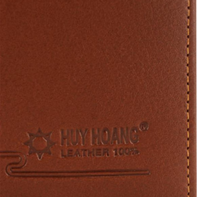 Ví nam Huy Hoàng da bò sọc ngang kiểu đứng nhiều màu HT2138-39-40