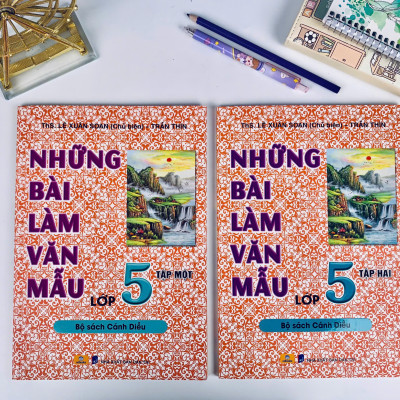 Sách - Những Bài Làm Văn Mẫu Lớp 5 - Cánh Diều - ndbooks