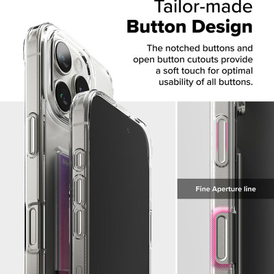 Ốp lưng dành cho iPhone 16 Pro Max/16 Pro/16 Plus/16 RINGKE Fusion Card - Hàng Chính Hãng