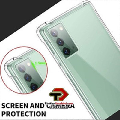 Ốp lưng dẻo trong chống sốc dành cho SamSung Galaxy Note 20 -  Hàng nhập khẩu