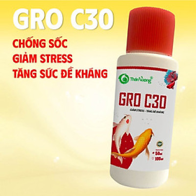 Giảm stress, tăng đề kháng cho cá GRO C30