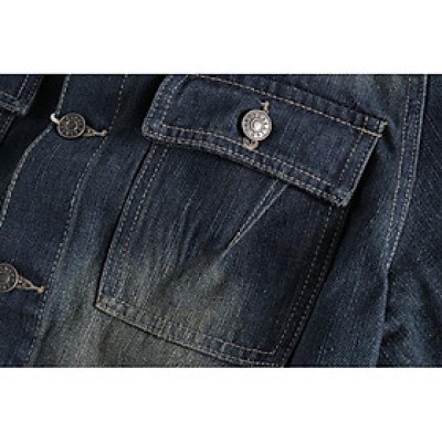 Áo khoác Jean bụi phong cách Retro