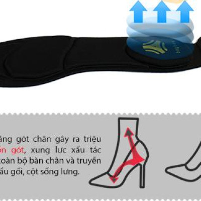 Combo 01 cặp lót giày nguyên bàn chân đa năng và 01 cặp lót mũi giày đệm êm ngón chân_buybox_BBPK11&BBPK50