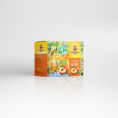 Trà hòa tan Ice Tea vị Đào - Robinson Farm - 16 gói x 15g