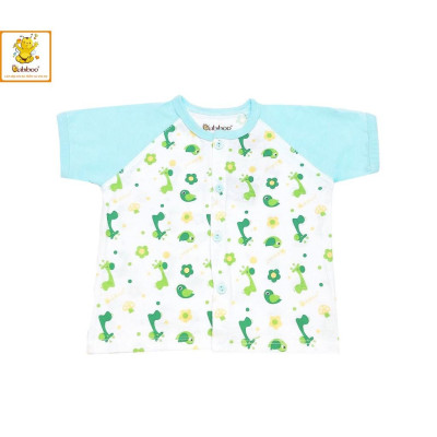 Sơ sinh - Áo in hình thú tay ngắn BABIBOO - BB61