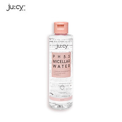 Nước tẩy trang không cồn Ju:cy pH5.5 Micellar Water 210ml