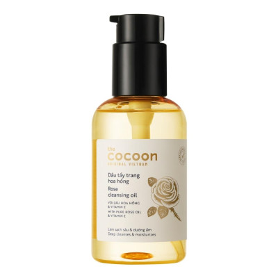 Dầu Tẩy Trang Cocoon Hoa Hồng 140ml