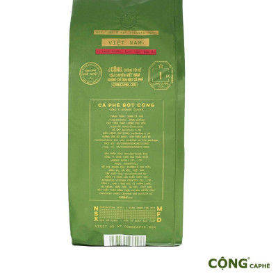 Cà phê bột rang xay Robusta Cộng Cà Phê 1kg