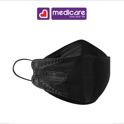 Khẩu Trang Y Tế MEDiCARE PHARMACY K94 Đen 10c