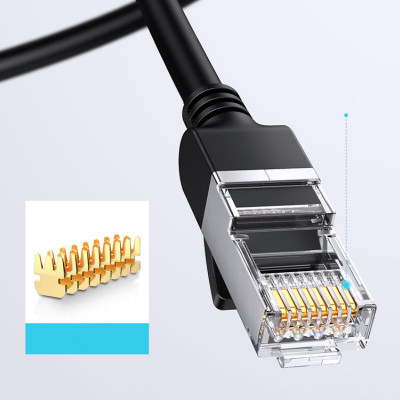 Cáp mạng Cat6 UTP đầu bọc kim loại dài 5m Ugreen 50194 - Hàng Chính Hãng