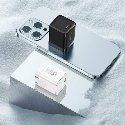 [2022] Củ sạc siêu nhanh USB C 30W Baseus GaN3 Fast Charger cho iPhone 13,12 Pro Max QC4.0 cho điện thoại Samsung Xiaomi - Hàng chính hãng