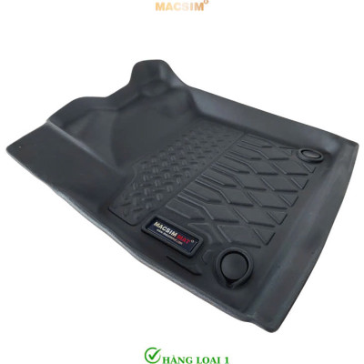 Thảm sàn sd Ford Territory nhãn hiệu Macsim Nhãn hiệu Macsim chất liệu nhựa TPE cao cấp màu đen