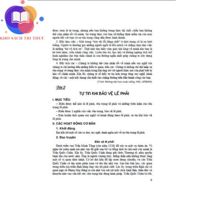 Sách - giáo dục đạo đức, kĩ năng sống dành cho học sinh lớp 8 (biên soạn theo chương trình gdpt mới)