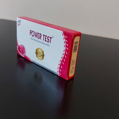 Combo 3 Que Thử Thai Nhanh PowerTest - Bản Rộng 5mm - Che Tên Sản Phẩm 