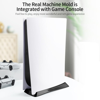 Đế làm mát Game Console Tương thích với PS5 Khuôn máy thật Nhẹ và Di động Ổn định Chống trượt