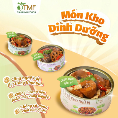 Mít kho đậu ngự 140g Tâm Minh Foods