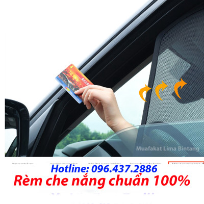 Rèm Che Nắng Honda Brio, Rèm Chắn Nắng Nam Châm Cho Xe ô tô, Bộ 4 Tấm, có nam châm