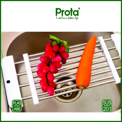 [CHÍNH HÃNG] Giá kệ inox gác bồn rửa chén Prota, dày, bền, hạn chế bị gỉ sét- Bảo hành 12 tháng – Cam kết 1 đổi 1