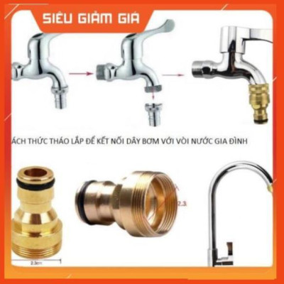 Bộ dây vòi xịt nước rửa xe, tưới cây . tăng áp 3 lần, loại 7m, 10m 206587 cút sập,nối đen + tặng mở chai