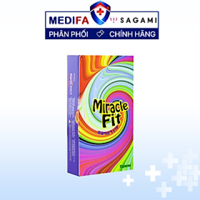 Bao cao su Sagami Miracle fit hộp 10 cái